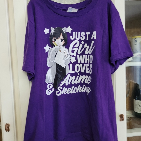 Anime Tee for Girls - Picture 1 of 4